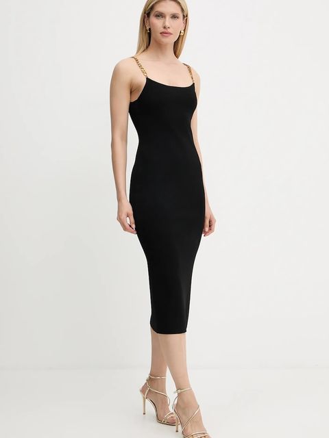 MICHAEL Michael Kors sukienka kolor czarny midi dopasowana MT5831M33D - zdjęcie produktu nr 2