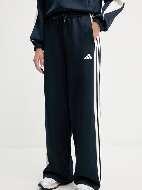 adidas spodnie dresowe Stadium damskie kolor niebieski z aplikacją JW0534 - zdjęcie produktu nr 1