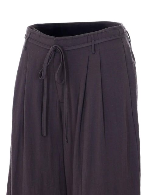 Eleh belted trousers - Purple