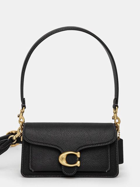 Coach torebka skórzana Tabby kolor czarny CY201