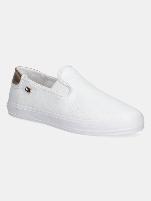 Tommy Hilfiger tenisówki VULC CANVAS SLIP-ON SNEAKER - zdjęcie produktu nr 1