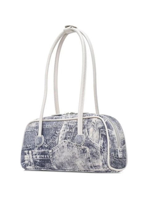 Marge Sherwood Soft Boston patchwork shoulder bag - Grey - zdjęcie produktu nr 2