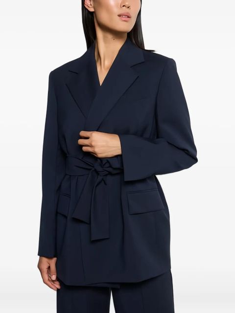 Weekend Max Mara Teso belted blazer - Blue