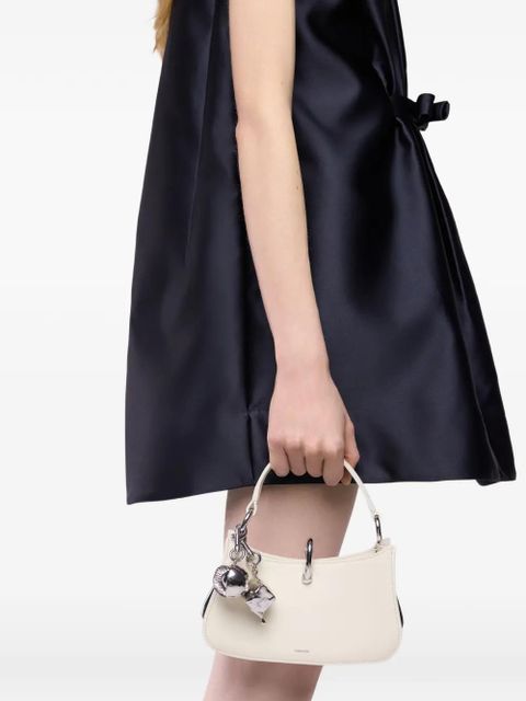 Rabanne peach-pendant bag charm - Silver