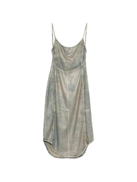 Diesel De-Vera-S logo-detail midi dress - Blue - zdjęcie produktu nr 1