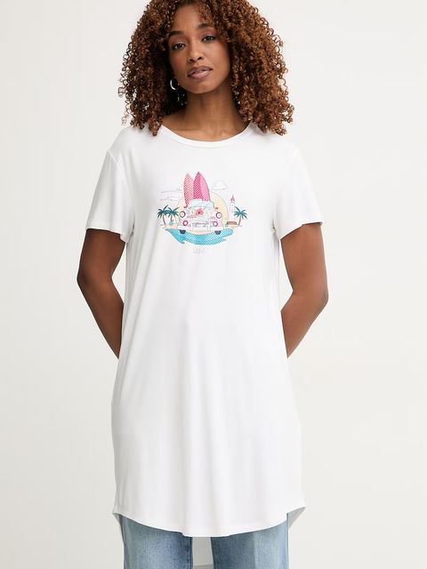 Liu Jo T-shirt damski z wiskozy - zdjęcie produktu nr 1