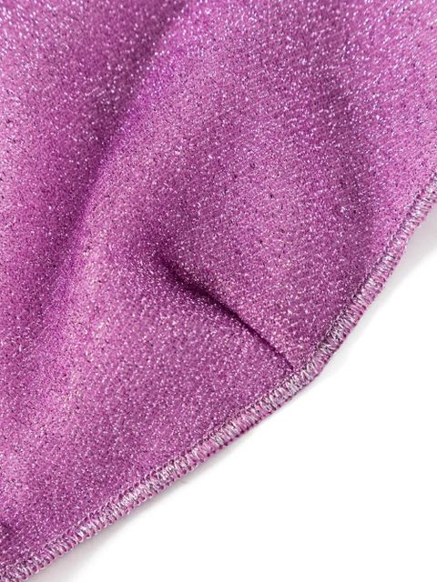 Oséree Lumiere triangle-bra bikini - Purple