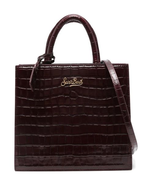 MC2 Saint Barth leather tote bag - Red - zdjęcie produktu nr 1