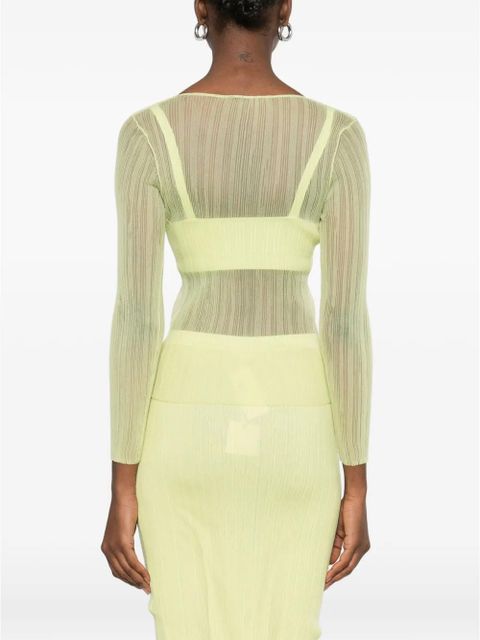 Simkhai Leonie ribbed top - Yellow