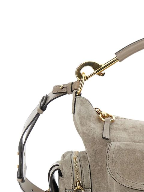 Chloé suede camera bag - Grey