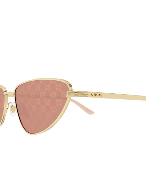 Gucci Eyewear cat-eye sunglasses - Gold