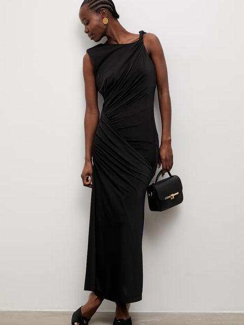 Answear.LAB sukienka drapowana - zdjęcie produktu nr 1