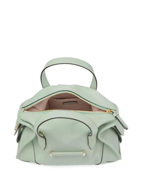 Jimmy Choo Bar Filo top-handle tote bag - Green