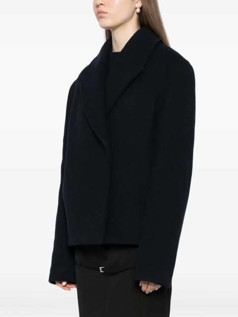 TOTEME cropped peacoat - Blue - zdjęcie produktu nr 2