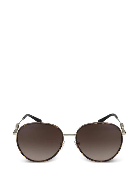 Michael Kors oval logo sunglasses - Brown - zdjęcie produktu nr 1