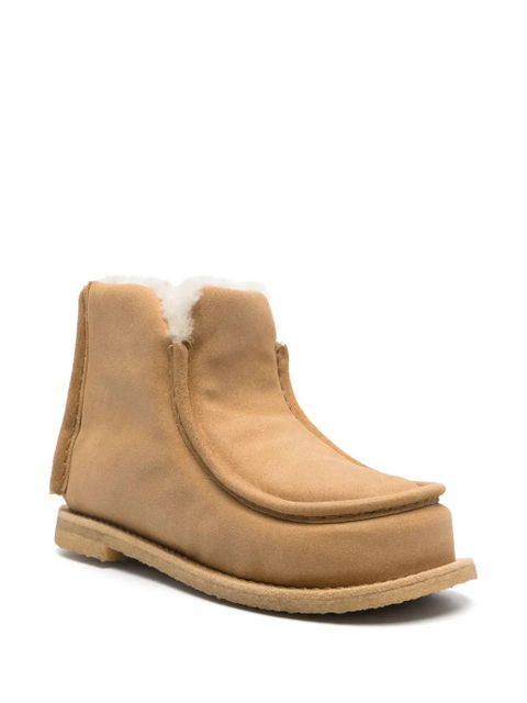 JW Anderson padded ankle boots - Brown