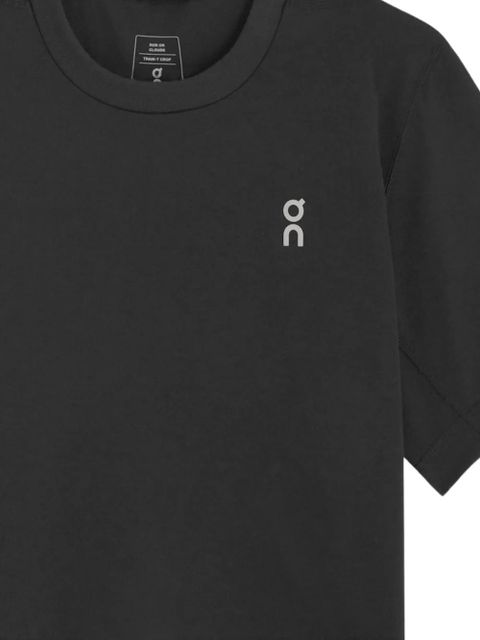 On Running short-sleeve cropped T-shirt - Black - zdjęcie produktu nr 2