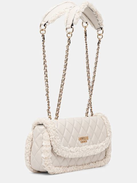 Guess torebka CRISTI kolor beżowy HWTG81 39210