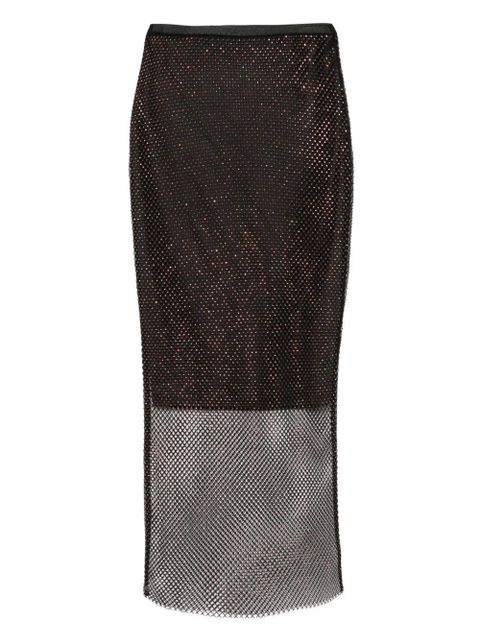 Sportmax crystal-embellished midi skirt - Black - zdjęcie produktu nr 1