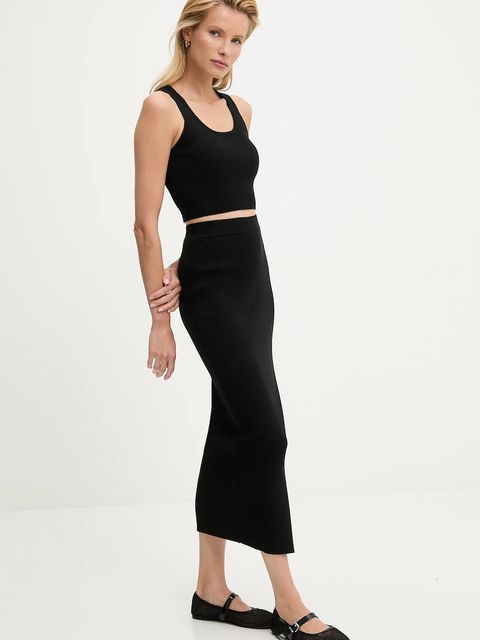 Answear.LAB top i spódnica damski kolor czarny - zdjęcie produktu nr 1