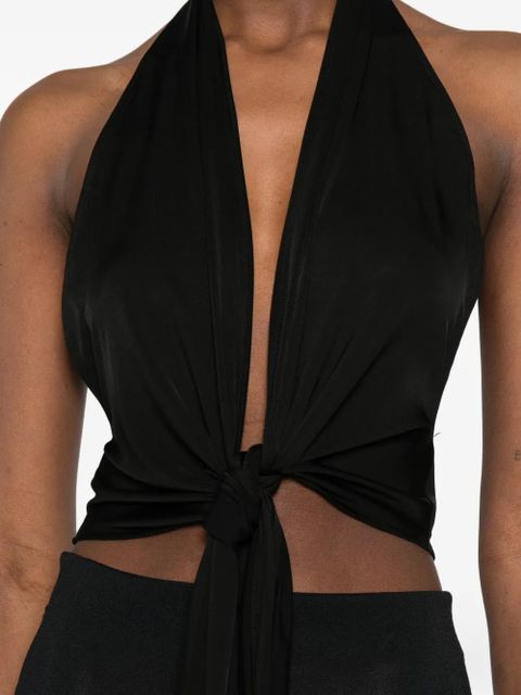 Aya Muse Aelir V-neck top - Black