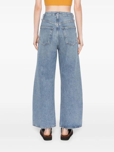 AGOLDE Petite low-curved jeans - Blue