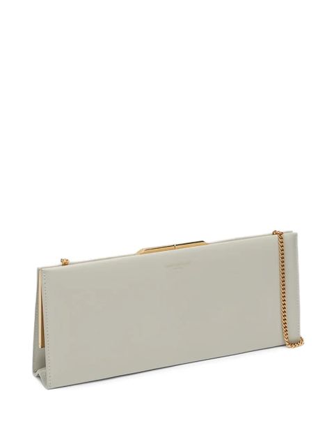 Saint Laurent leather shoulder bag - Neutrals