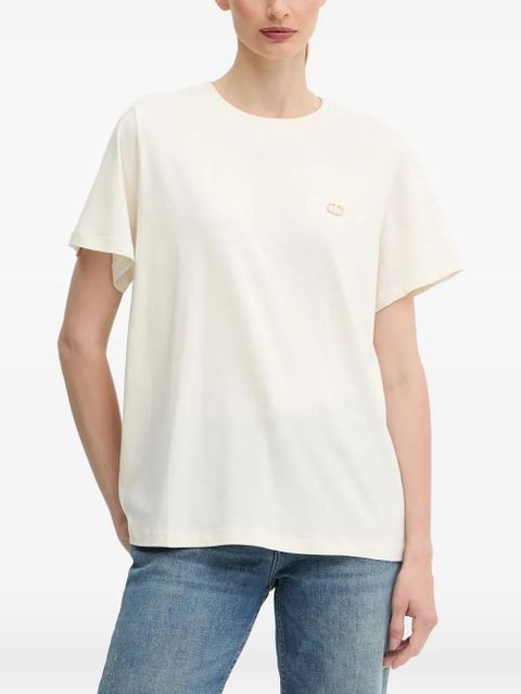 TWINSET embellished T-shirt - Neutrals - zdjęcie produktu nr 1