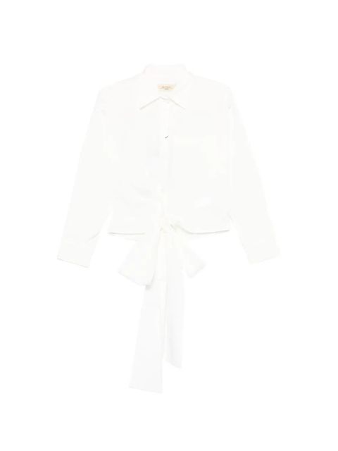 Weekend Max Mara Fresco tie-front shirt - White - zdjęcie produktu nr 1