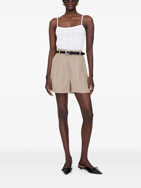 ANINE BING Carrie tailored shorts - Neutrals - zdjęcie produktu nr 2