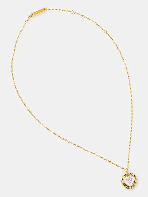 AMBUSH naszyjnik srebrny Heart Class Ring Charm Necklace 12114803 - zdjęcie produktu nr 1