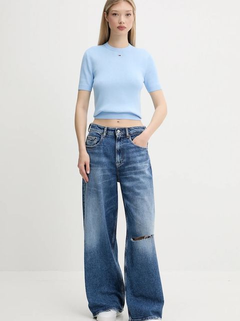 Tommy Jeans sweter bawełniany - zdjęcie produktu nr 1