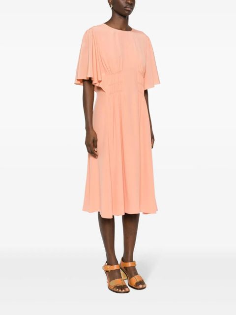 Chloé silk midi dress - Pink