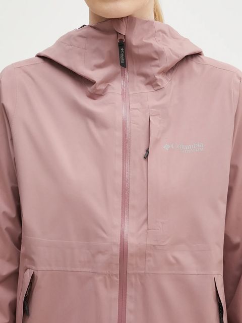 Columbia kurtka outdoorowa Ampli-Dry II kolor różowy 2071421