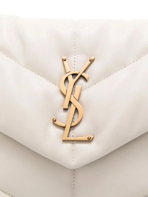 Saint Laurent small LouLou monogram shoulder bag - Neutrals
