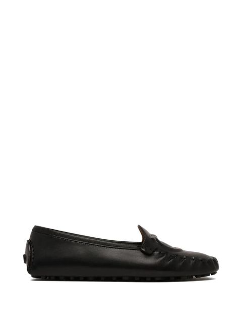 Ferragamo logo-detail loafers - Black - zdjęcie produktu nr 1