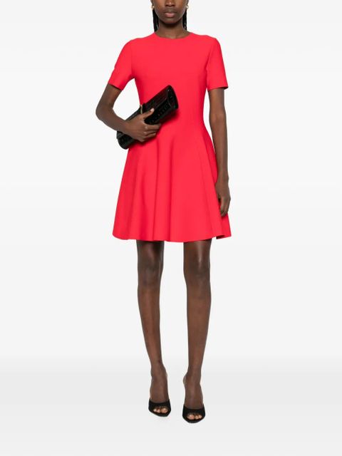 Alexander McQueen short-sleeve mini dress - Red - zdjęcie produktu nr 2