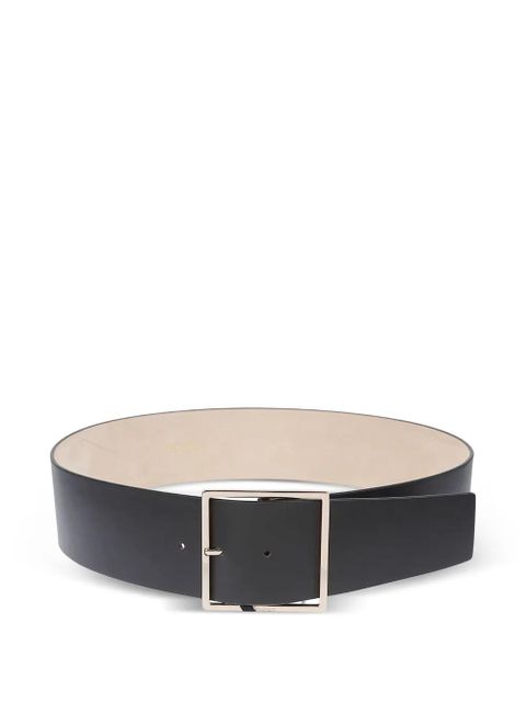 Max Mara square-buckle wide belt - Black - zdjęcie produktu nr 1