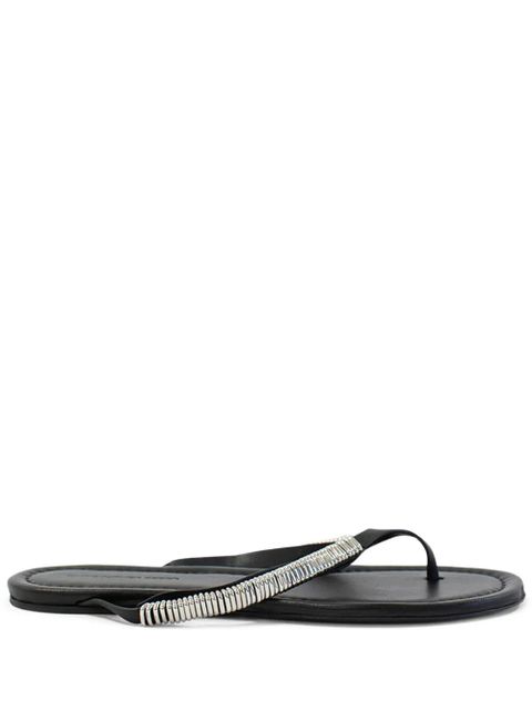 Christopher Esber Frida pierced flip-flops - Black - zdjęcie produktu nr 1