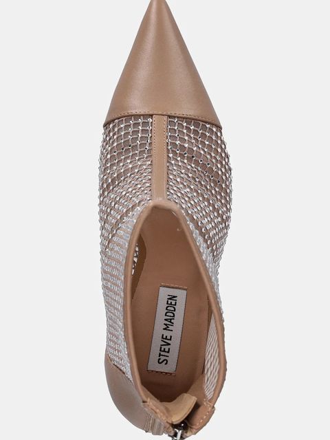 Steve Madden botki Arlette damskie kolor beżowy na szpilce 11004774