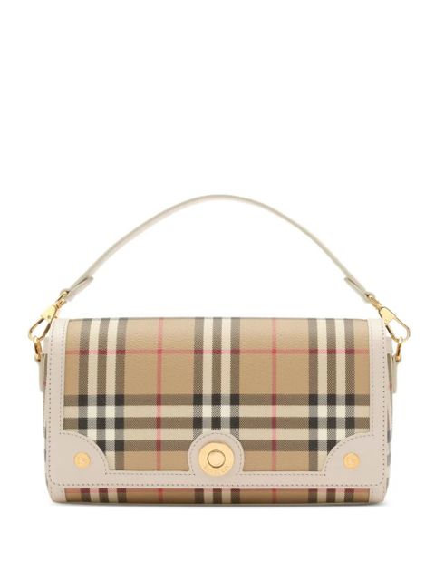 Burberry top handle Note bag - Neutrals - zdjęcie produktu nr 1