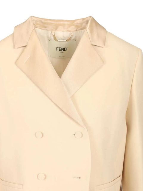 FENDI double-breasted blazer - Neutrals - zdjęcie produktu nr 2