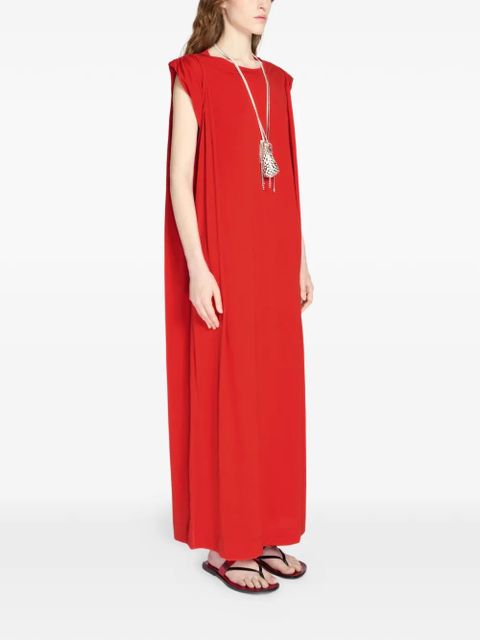 DRIES VAN NOTEN loose T-shirt dress - Red