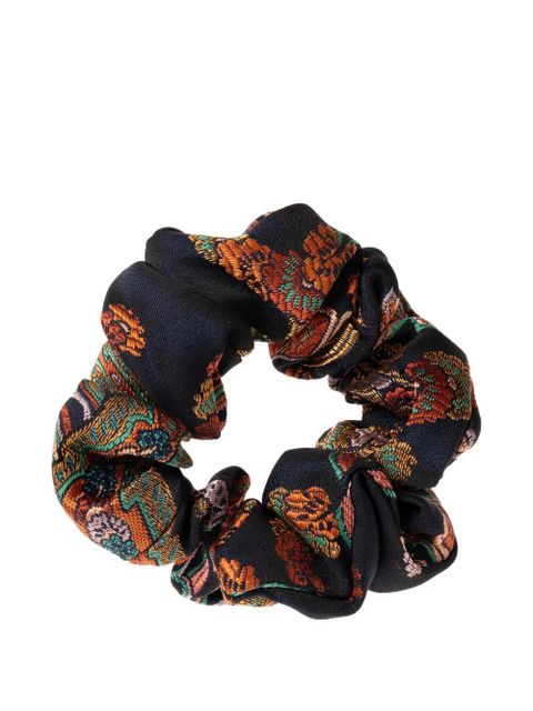 ETRO patterned scrunchie - Black - zdjęcie produktu nr 1
