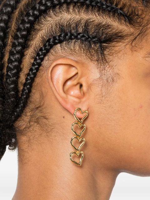 Maje heart-shaped earrings - Gold - zdjęcie produktu nr 2