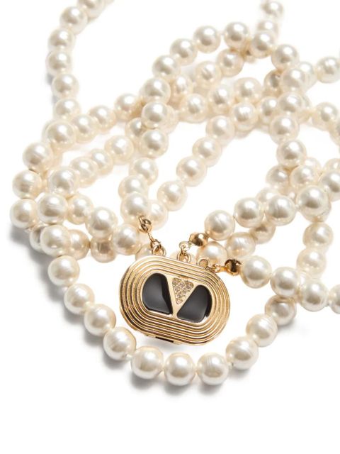 Valentino Garavani oval necklace - Gold