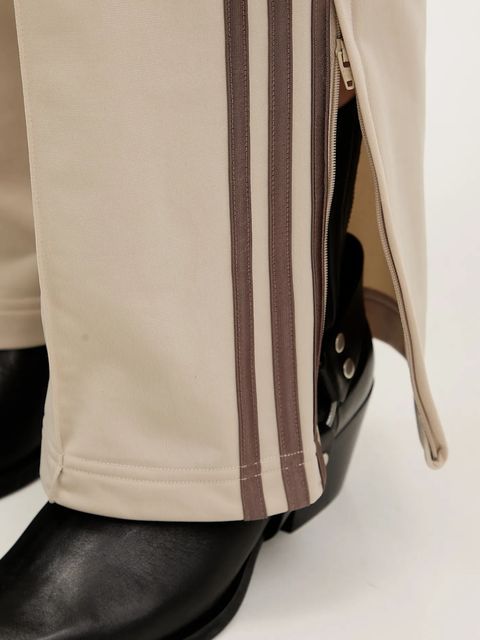 adidas Originals spodnie dresowe Firebird damskie kolor beżowy gładkie KD3660