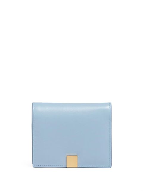 Marni tri-fold leather wallet - Blue - zdjęcie produktu nr 1