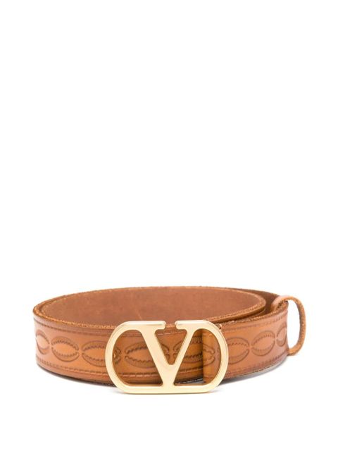 Valentino Garavani VLogo belt - Brown - zdjęcie produktu nr 1