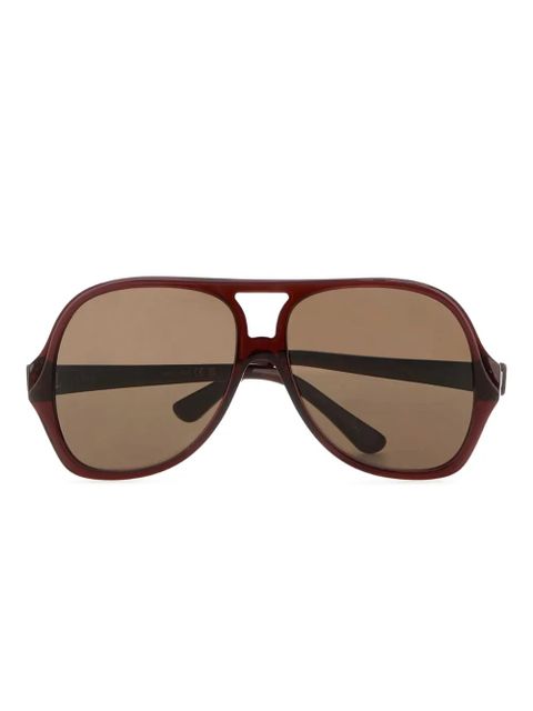 Chloé Eyewear Salomé sunglasses - Brown - zdjęcie produktu nr 1